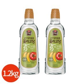 (CJ) 백설 프락토 올리고당 1.2kgx2개