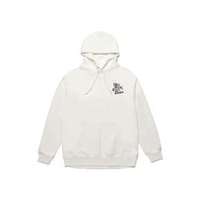 베이직 로고 후드티 (White)