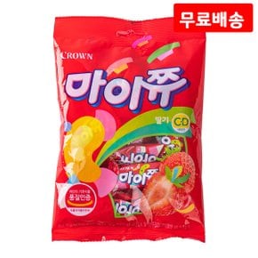 마이쮸 딸기 92g X 12 개별포장 카라멜 캔디 간식 과자