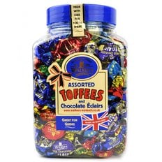  코스트코 워커스 어쏘티드 토피 앤 초코이클레어 1.25kg  카라멜 간식 초콜릿