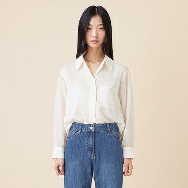 케네스레이디 몰링브 버튼 포인트 셔츠 EWSTOD0100