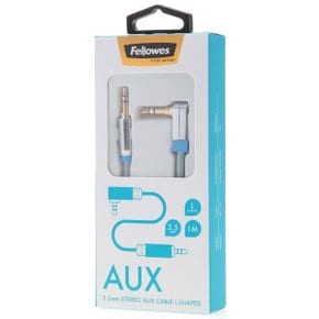 3.5mm AUX 케이블(ㄱ자형 1M 펠로우즈)