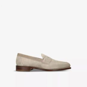 5457579 LOAKE Imperial suede penny loafers