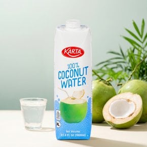 100% 천연 코코넛 워터 1L, 12개