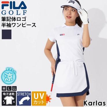 휠라 3136654 FILA GOLF 필라 골프 웨어 원피스 반소매 레이디스 브랜드 봄 여름  CA3237172