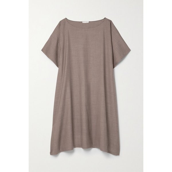 Janita Wool-blend Midi Dress 브라운 1647597276054548