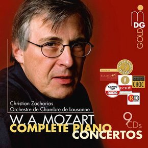 WOLFGANG AMADEUS MOZART - COMPLETE PIANO CONCERTOS/ CHRISTIAN ZACHARIAS 크리스티안 자카리