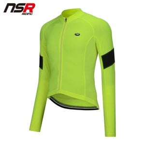 NSR 플래시 하이-비즈 긴팔 저지 2 남성 FLASH HIGH-VIS LS JERSEY 2 MEN 자전거용 져지