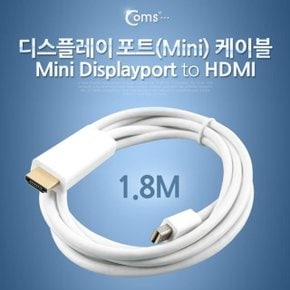 디스플레이 포트(미니) 케이블 1.8M White (WD1C732)