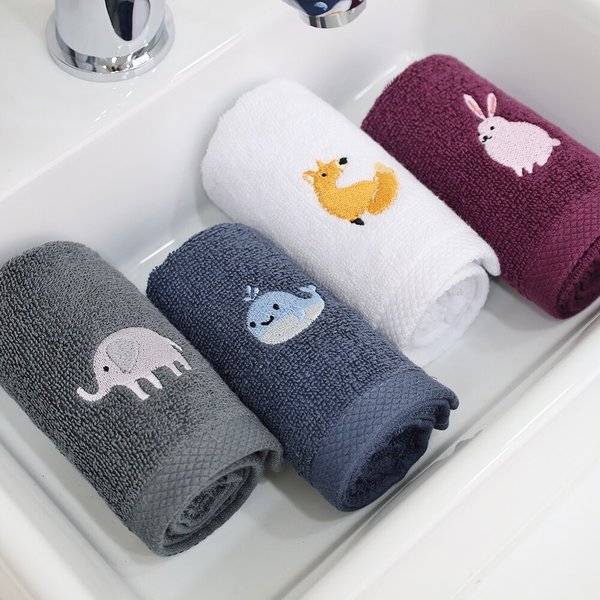 뉴애니멀즈 핸드타올 고리수건 1장