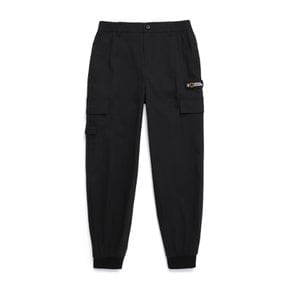 N252WPT020 여성 미니 포켓 카고 조거 팬츠 CARBON BLACK