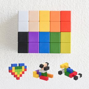 유아 자석블럭 40pcs 아기 블록 교구 장난감