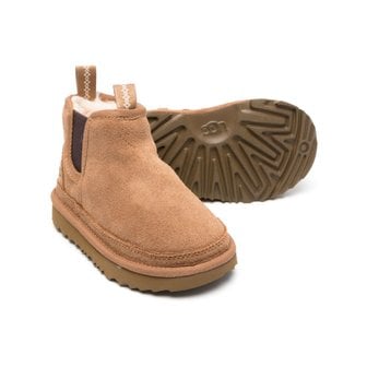 UGG 뉴멜 첼시 키즈 부츠 체스트넛 2컬러