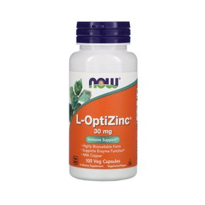 L-옵티아연 30mg 베지 캡슐 100정
