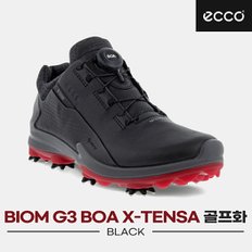 [에코코리아정품]2022 에코 바이옴 G3 보아 X-TENSA 골프화[131834-01001][블랙][남성용]