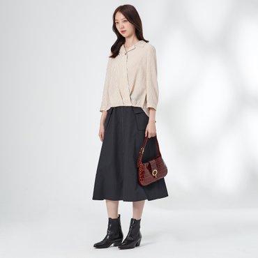 기비 하트 지퍼 빅포켓 스커트 GY25A1FRK0299