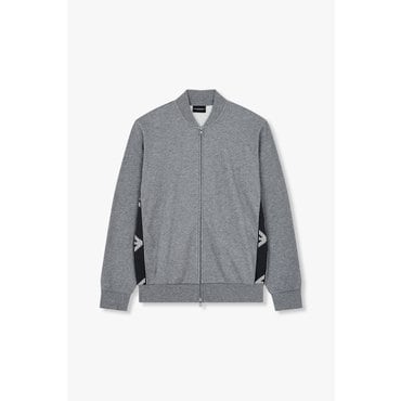 EMPORIO ARMANI 남성 사이드 이글 라인 라운지 트랙 자켓 (0815138004)