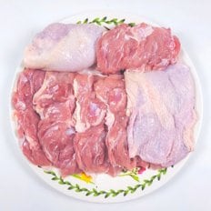바라던 100% 순살 닭다리살 정육 2kg / 브라질산