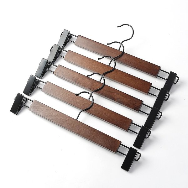 우디나인 원목 바지걸이 5p세트(33cm)