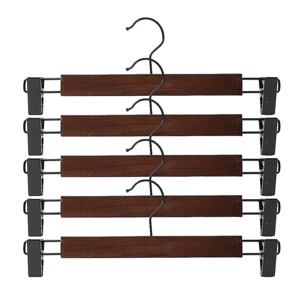 우디나인 원목 바지걸이 5p세트(33cm)