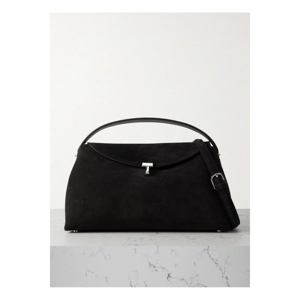 티락 스웨이드 숄더 백 다크 브라운 1647597323453115