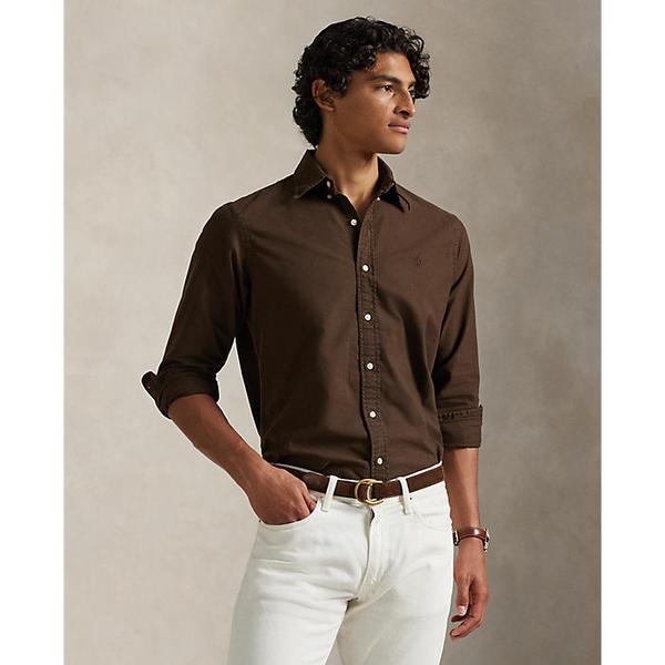 남성 클래식핏 가먼트 다이 옥스포드 셔츠(MNPOWOV16824828201)