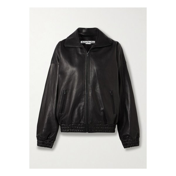 가죽 보머 재킷 블랙 46376663162871127