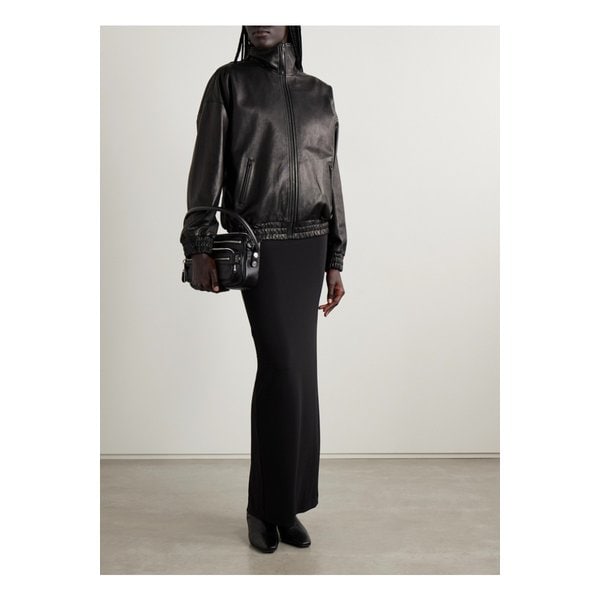 가죽 보머 재킷 블랙 46376663162871127