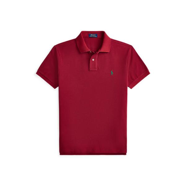 남성 커스텀 슬림핏 메시 폴로 셔츠(MNPOKNI1N823954601)