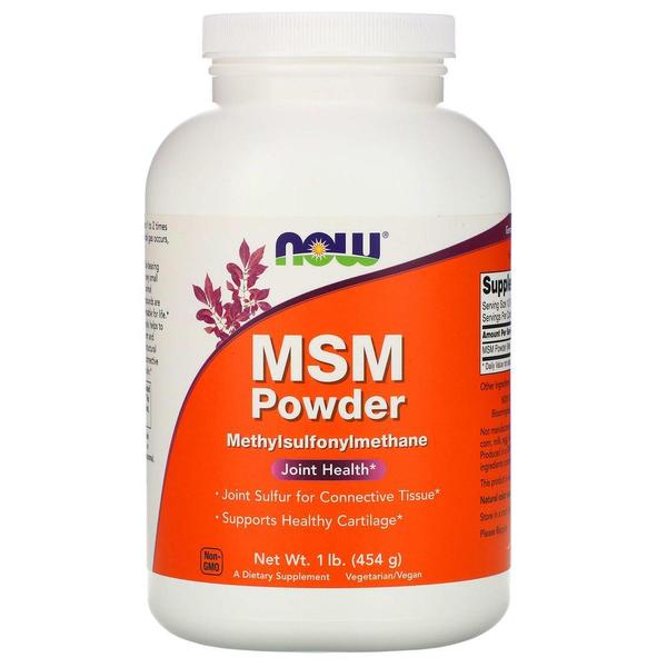 [해외직구] NOW Foods 나우푸드 MSM 파우더 454g 2팩