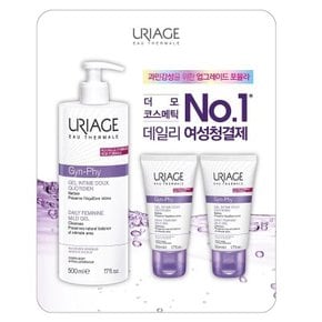 유리아쥬 진피 데일리 여성청결제 500ml + 50ml x 2