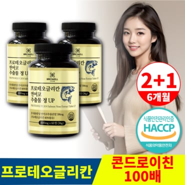  프로테오글리칸 연어코연골추출물 콘드로이친 600mg X 60정