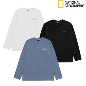 내셔널지오그래픽 [시흥점] N231UTS210 남여공용 브림 SMALL LOGO L/TEE (기본핏)