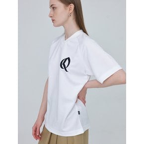 Q Football T-shirt - White