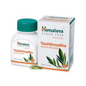 인도 히말라야 야스티마드후 Yashtimadhu 60정 X 6세트 위영양제