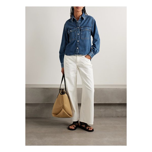 데님 셔츠 다크 데님 46376663162878963