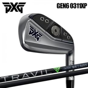 3455977 PXG 아이언 GEN6 0311 XP  후지쿠라샤프트 트래빌 5-P 6개 세트 커 IA3312150