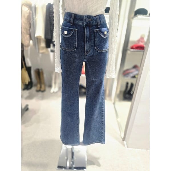 [여주점] 미니포켓 포인트 부츠컷 데님팬츠 ES1JP100