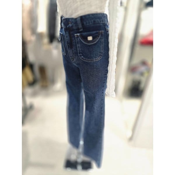 [여주점] 미니포켓 포인트 부츠컷 데님팬츠 ES1JP100