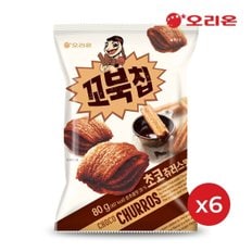 꼬북칩 초코츄러스(80g) x 6개