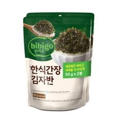 CJ 비비고 한식간장 김자반 50g*2