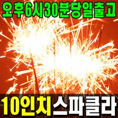 10인치스파클라1개 연발 폭죽 분수 로망 불꽃놀이