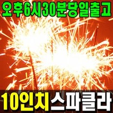 10인치스파클라1개 연발 폭죽 분수 로망 불꽃놀이