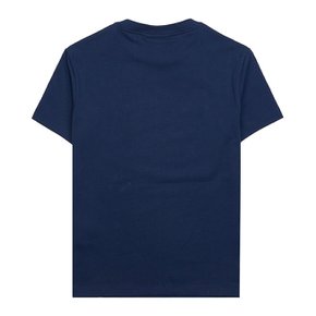 [라벨루쏘] [펜디 키즈] 로고 코튼 반팔 티셔츠 JUI142 7AJ F1I11 (9-10)