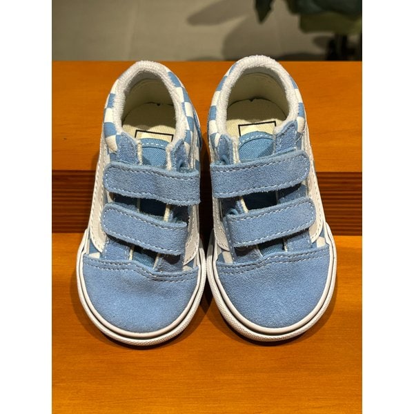 [시흥점] 토들러 스니커즈 컬러띠어리 체커보드 올드스쿨 (블루)(VN0009RCE2W)