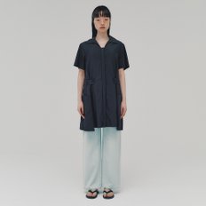 Mini Shirt Dress_CHARCOAL