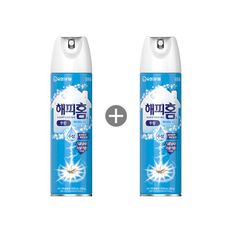 [1+1] 해피홈 에어로솔 수성 무향 500ml 2개[34383704]