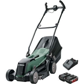 영국 보쉬 예초기 Bosch Cordless Lawnmower EasyRotak 36550 2 x 36 volt 2.0 Ah batteries Bru