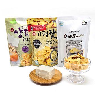 푸른들 오븐에구운 수제 두부과자(국산콩) 110g x 20봉