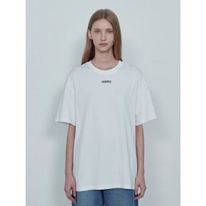 NECK RUBBER LOGO COTTON T-SHIRT_NHTS5263